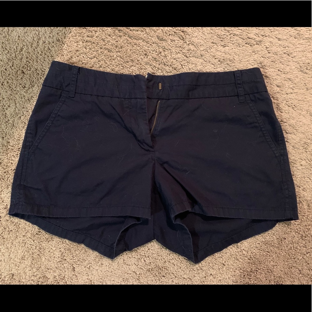 J Crew navy sailor shorts!